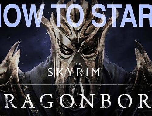 how to start dragonborn dlc
