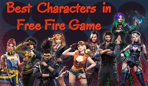 Top 10 best characters free fire
