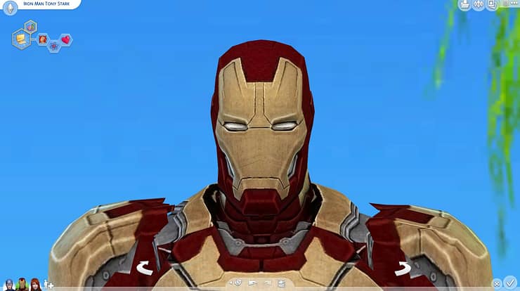 Sims 4 Iron Man